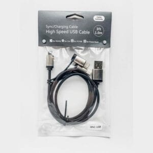 Cable Authority - 3-in-1 Braided High Speed Data Sync / Charging Cable (1M)