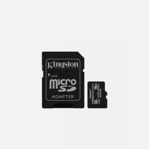 Kingston 16GB Canvas Select Plus micro SD Card (SDHC) + SD Adapter - 100MB/s