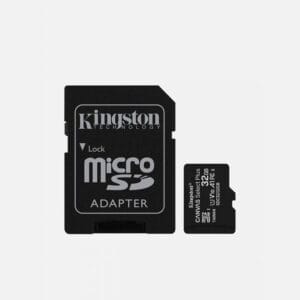 Kingston 32GB Canvas Select Plus micro SD Card (SDHC) + SD Adapter - 100MB/s