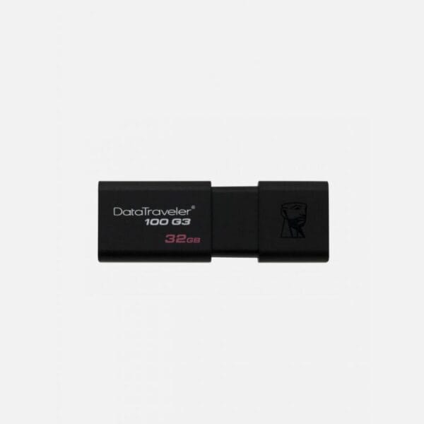 Kingston 32GB DataTraveler 100 G3 USB 3.0 Flash Drive - 100Mb/s