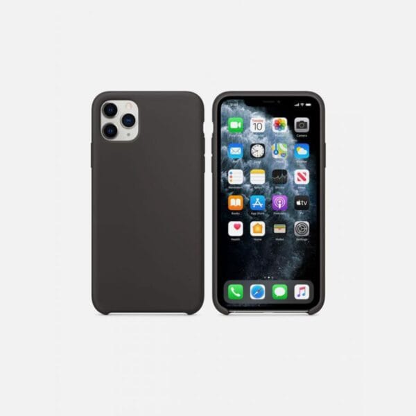 iPhone 11 Pro Max Silicon Case - Black