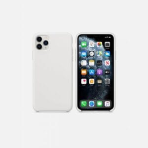 iPhone 11 Pro Max Silicone Case - White