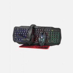 XTRIKE ME CM-406 4 IN 1 Keyboard, Mouse, Mat & Headset Gaming Kit