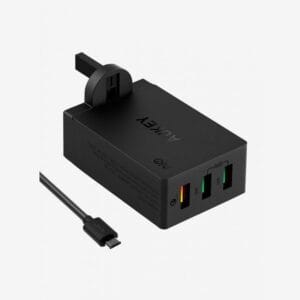 Aukey PA-T2 3 Port USB Turbo Charger Qualcomm 2.0 Quick Charge