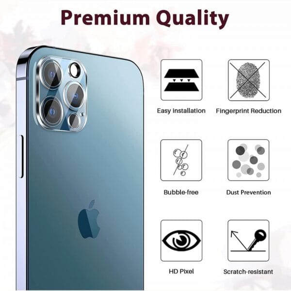 iPhone 13 Pro Max Compatible Camera Lens Protector