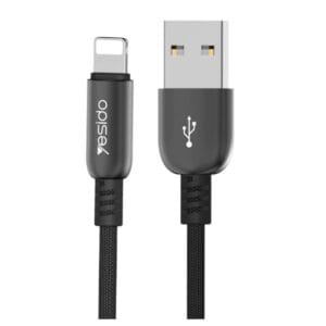 Yesido CA14 USB to  8 Pin Cable  Black