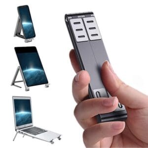 ALUMINIUM ALLOY ADJUSTABLE MULTI-ANGLE LAPTOP,TABLET,PHONE STAND