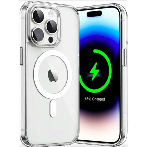 iPhone 14 Pro Clear Case Magnetic - MagSafe Compatible