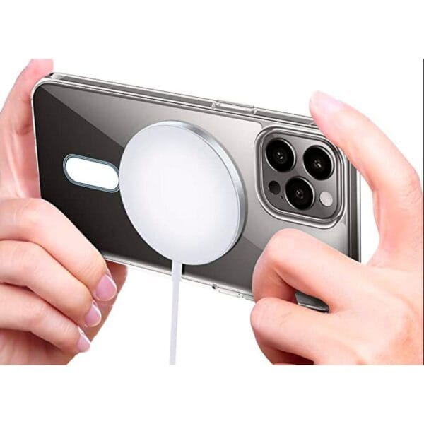 iPhone 14 Pro Max Clear Case Magnetic - MagSafe Compatible