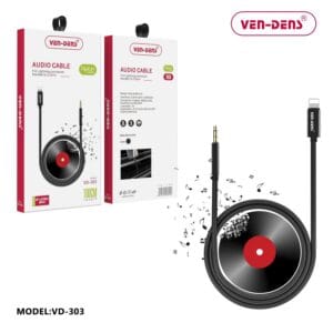 Ven-Dens Audio Cable 8Pin to Aux 3.5mm