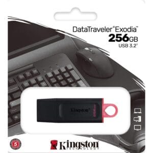 Kingston DataTraveler Exodia DTX/256GB Flash Drive USB 3.2