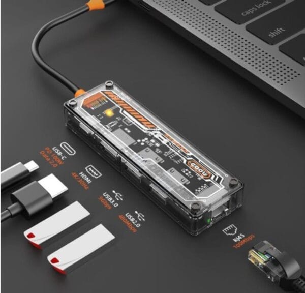 Cellsaytion 5 in 1 USB-C Hub