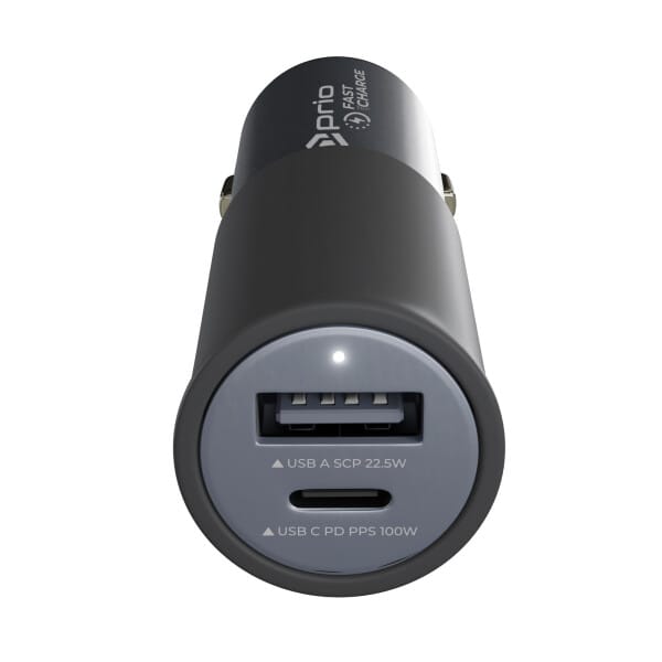 prio Fast Charge Car Charger 100W PD