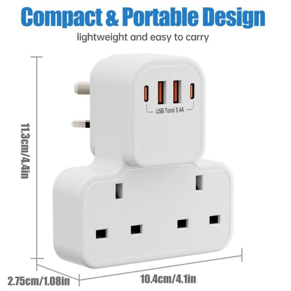 Cellsaytion Wall Socket 2 way