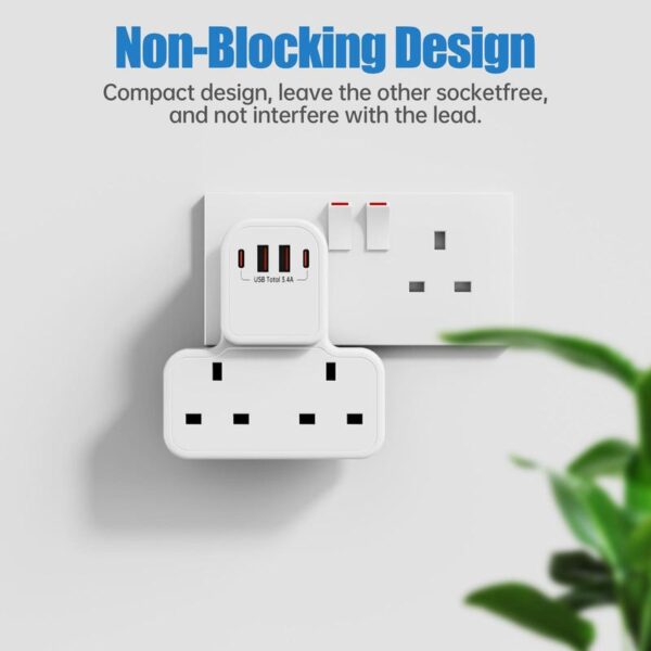 Cellsaytion Wall Socket 2 way